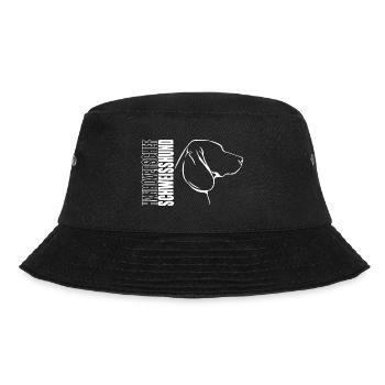 HANNOVERSCHER SCHWEISSHUND Profil Hunde Wilsigns - Bucket Hat - Schwarz - Vorne - Lela (165cm)