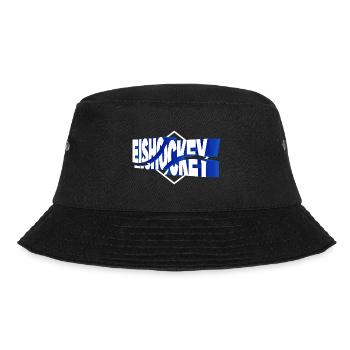 Eishockey Sport 3D Schrift Vintage Retro - Bucket Hat - black - Front - Lela (165cm)