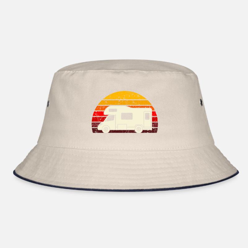 Retro Wohnmobil Geschenk Bucket Hat