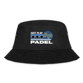 padel padeltennis padeltennisspieler - Bucket Hat - Schwarz - Vorne - Lela (165cm)