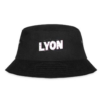 Lyon France Ville Ecriture Accueil Amour - Bob - noir - Devant - Lela (165cm)