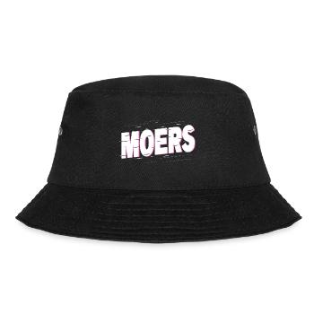 Moers Deutschland Stadt Schrift Heimat Liebe - Bucket Hat - Schwarz - Vorne - Lela (165cm)