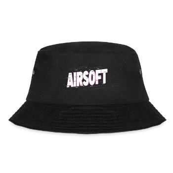 Airsoft Softair Weapon Sport Hobby Player Team - Bucket Hat - black - Front - Lela (165cm)