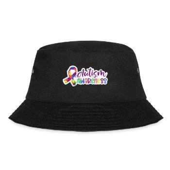 AUTISM CONSCIOUSNESS ADD LOVE GIFTED SAYING MOTIVE - Bucket Hat - black - Front - Lela (165cm)