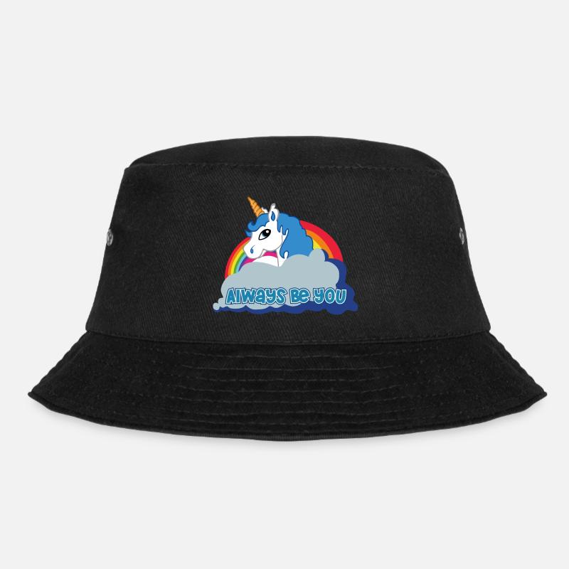 Always be you (Unicorn) - Bucket Hat - Schwarz