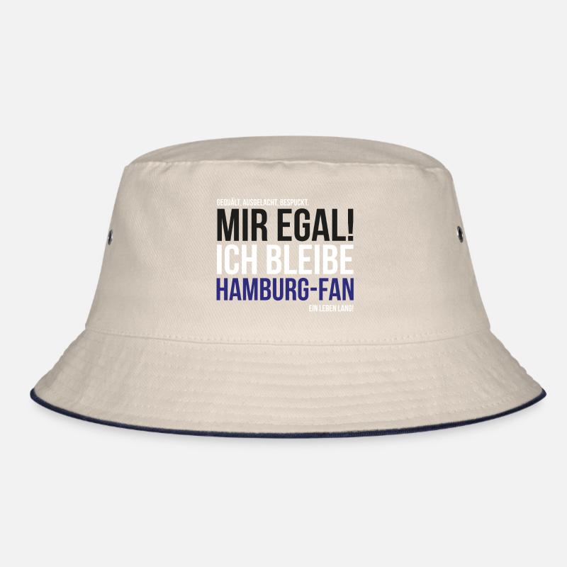Ich bleibe Hamburg-Fan Bucket Hat