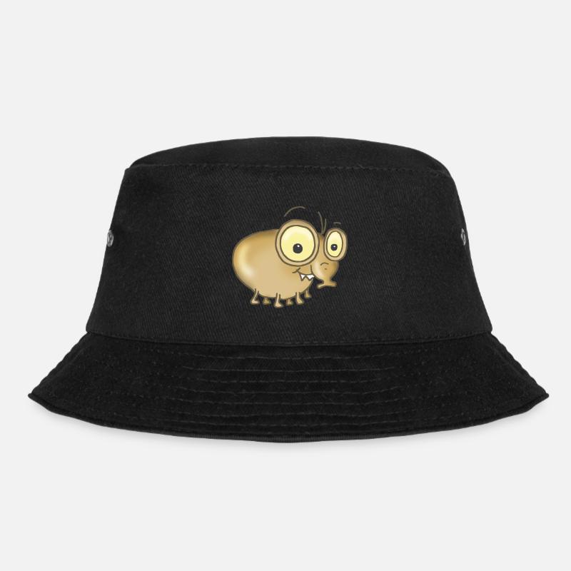 Die kleine Laus Klaus - Bucket Hat - Schwarz