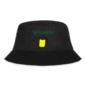 Hopfensmoothie Bier - Bucket Hat - Schwarz - Vorne - Lela (165cm)