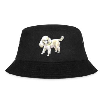Pudel - Bucket Hat - Schwarz - Vorne - Lela (165cm)