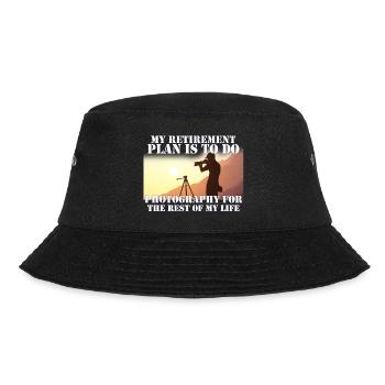 Retired Photographer - Bucket Hat - Schwarz - Vorne - Lela (165cm)