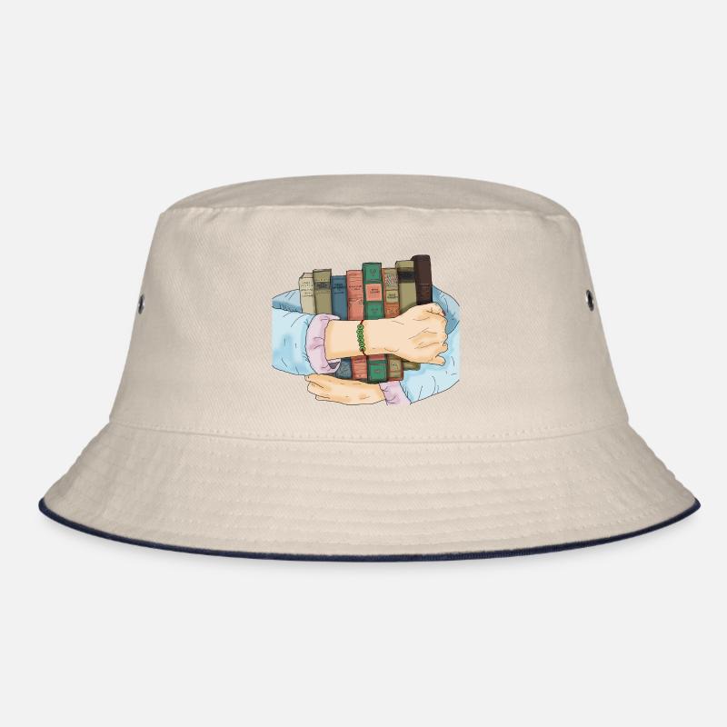 Buch, Bücher Bucket Hat