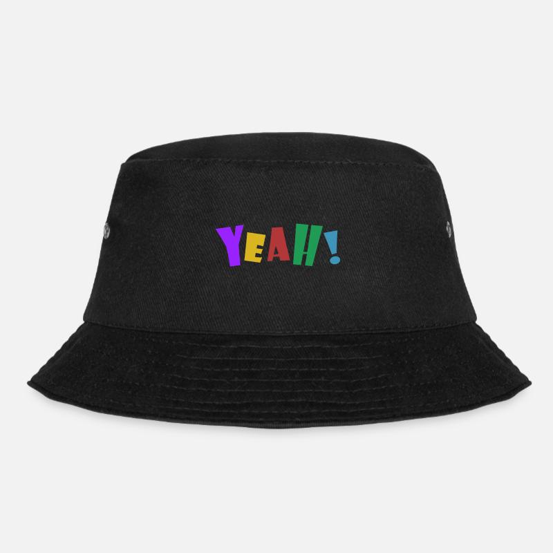 YEAH! - Bucket Hat - Schwarz