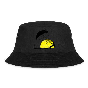 Sport - Kiter - Bucket Hat - Schwarz - Vorne - Lela (165cm)