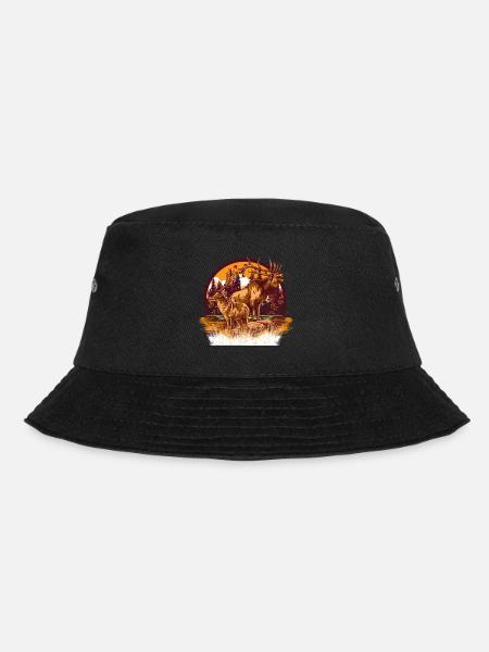Hunting - Bucket Hat - black