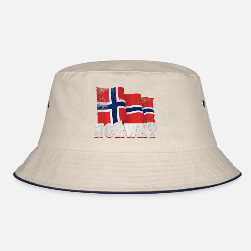 Norway Flag Bucket Hat