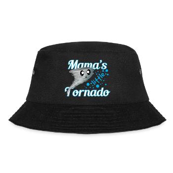 Funny Mama's Little Tornado - Bucket Hat - Schwarz - Vorne - Lela (165cm)