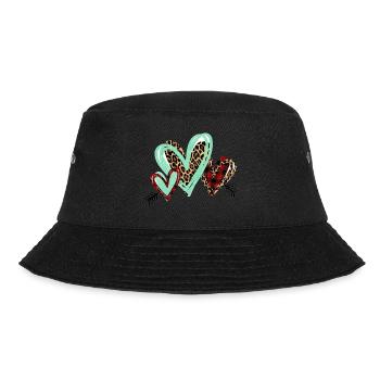 CORAZON ANIMAL PRINT - Bucket Hat - black - Front - Lela (165cm)