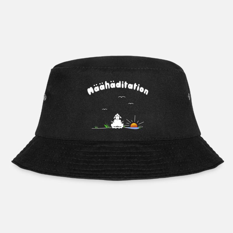 Meditation - Bucket Hat - Schwarz