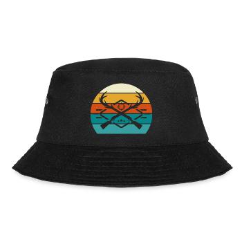 Hunter für Jäger - Bucket Hat - Schwarz - Vorne - Lela (165cm)