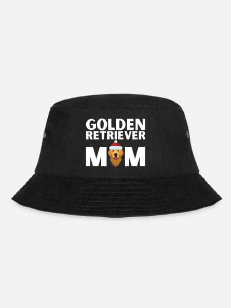 GOLDEN RETRIEVER MOM - Bucket Hat - black