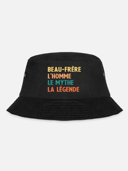 Beau-frère l'homme le mythe la légende cadeau - Bob - noir
