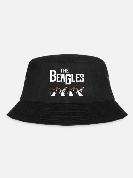 Beagle Hund Welpe Haustier Die Beagles - Bucket Hat - Schwarz