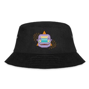 Mr. Stretchy - Bucket Hat - Schwarz - Vorne - Lela (165cm)