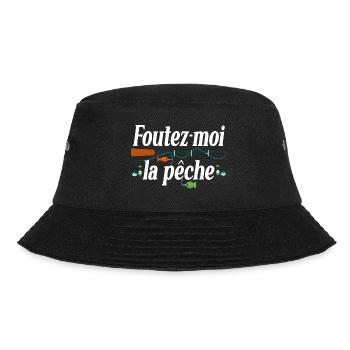 Pêche Pêcheur Cadeau Humour Citations Poissons - Bob - noir - Devant - Lela (165cm)