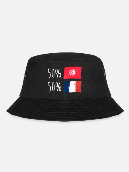 Moitié Français / Moitié tunisien - Bob - noir