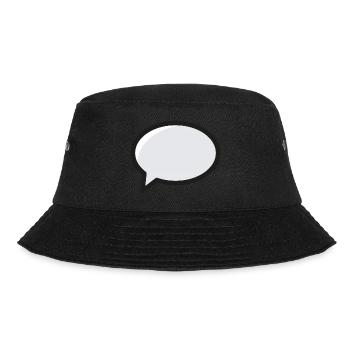 Speech Bubble Comic Cartoon - Bucket Hat - black - Front - Lela (165cm)