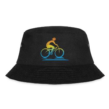 Radfahrer - Bucket Hat - Schwarz - Vorne - Lela (165cm)