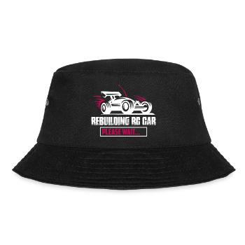 Rebuilding RC Car Please Wait... Model Car Remote - Bucket Hat - black - Front - Lela (165cm)