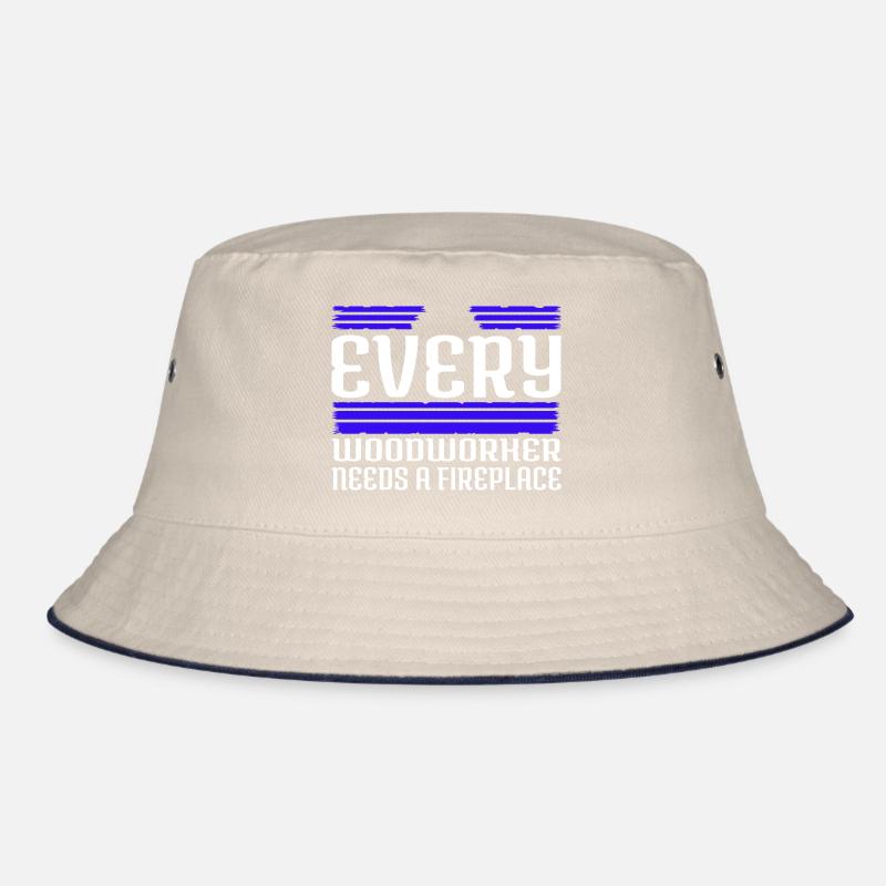 carpenter funny tshirts awesome dad forest work Bucket Hat