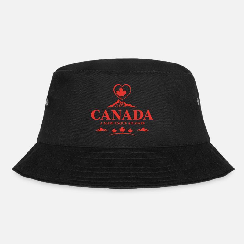 Canada Vancouver Montréal Toronto Maple Leaf Mountains - Bob - noir