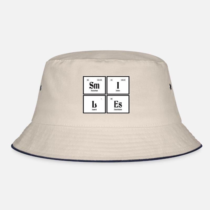 Lächelt | Periodensystem der Elemente Bucket Hat