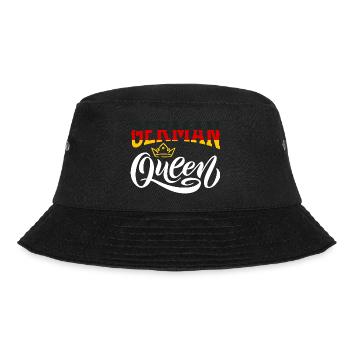 German Queen Germany German Flag - Bucket Hat - black - Front - Lela (165cm)