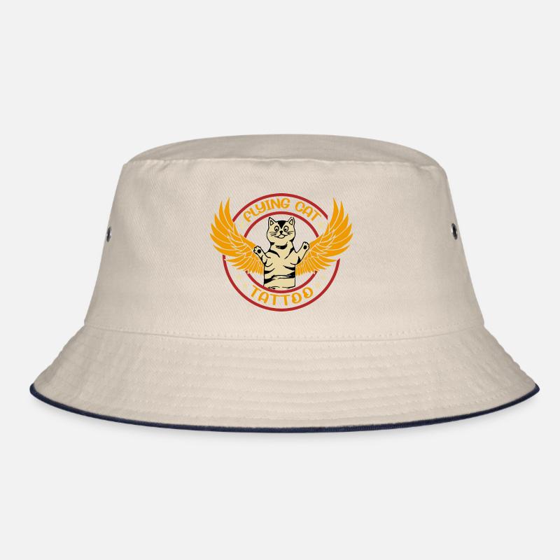 Flying cat Bucket Hat