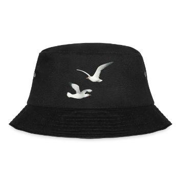 funny seagulls - Bucket Hat - black - Front - Lela (165cm)