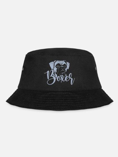 Boxer Boxerhund Hund Hundebesitzer Hundeliebhaber - Bucket Hat - Schwarz