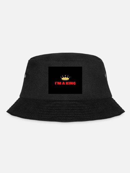 I am king - Bucket Hat - black