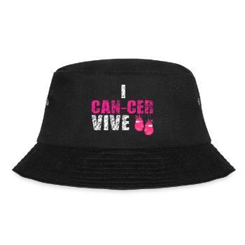 Cancer du sein Boucle de cancer du sein - Bob - noir - Devant - Lela (165cm)