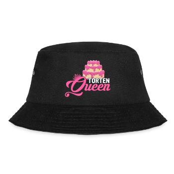 Cakes Queen Pastry Pastry Cakes Baker - Bucket Hat - black - Front - Lela (165cm)