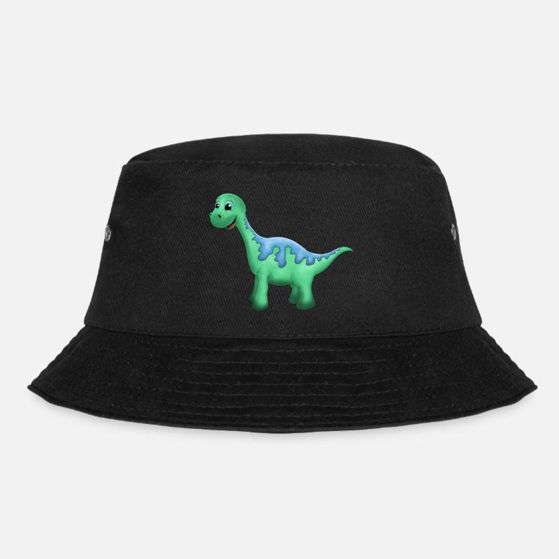 Lieber Dinosaurier. - Bucket Hat - Schwarz