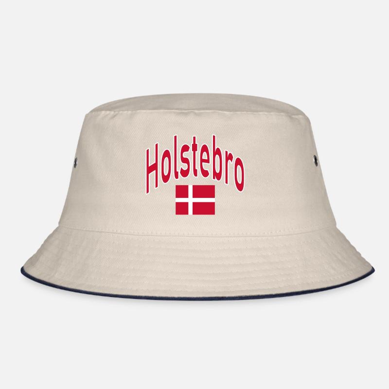 Holstebro Denmark flag Bucket Hat