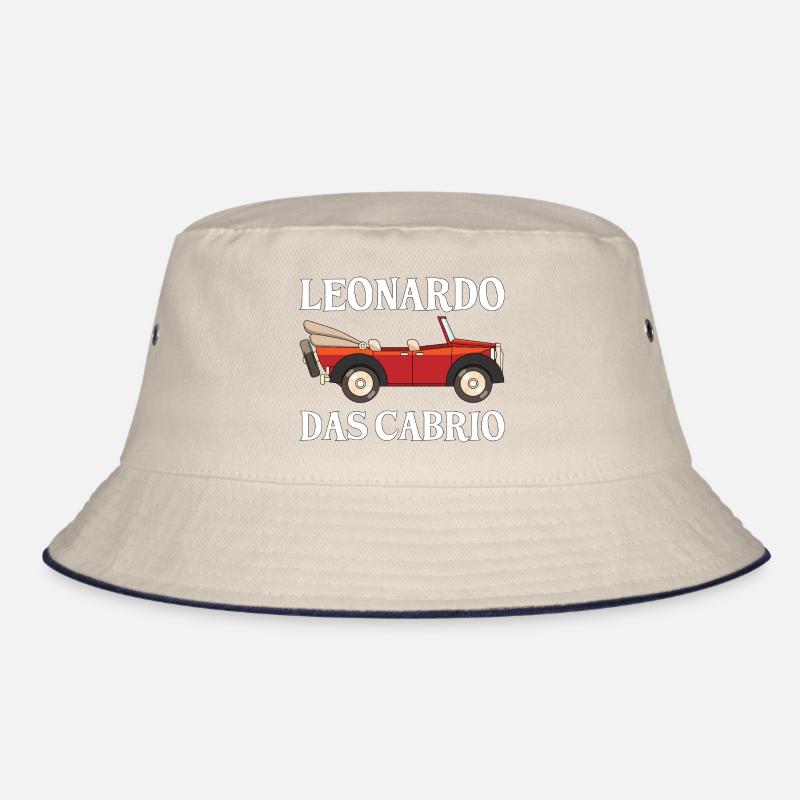 Leonardo das Cabrio lustig Geschenk Bucket Hat