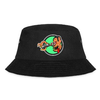 Mister Rat fink harmonica style - Bucket Hat - black - Front - Lela (165cm)