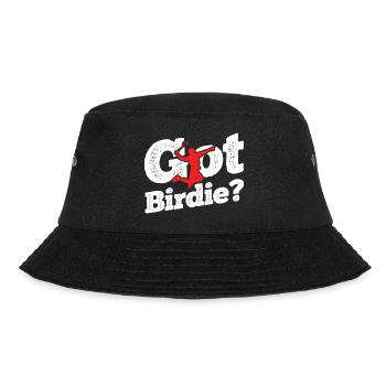 Badminton - Bucket Hat - Schwarz - Vorne - Lela (165cm)