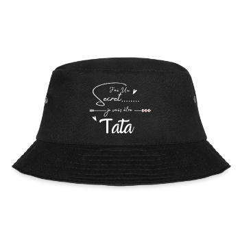 Je vais être tata - Bob - noir - Devant - Lela (165cm)