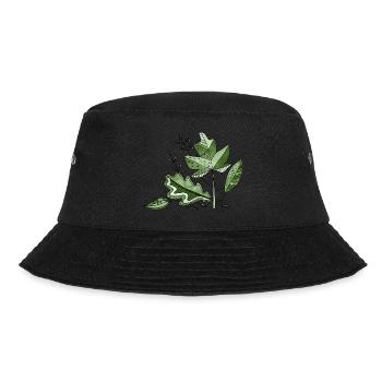 Liste - Bucket Hat - Schwarz - Vorne - Lela (165cm)