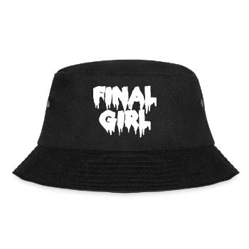 FINAL Girl Horror Film Geschenk - Bucket Hat - Schwarz - Vorne - Lela (165cm)